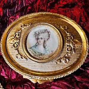 Antique Ormalu Vanity Box